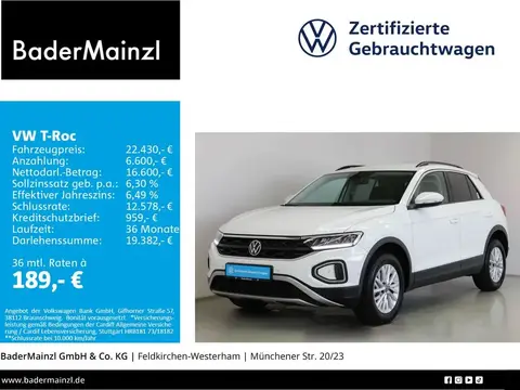 Annonce VOLKSWAGEN T-ROC Essence 2023 d'occasion 