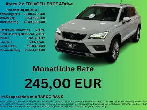 Annonce SEAT ATECA Diesel 2016 d'occasion 