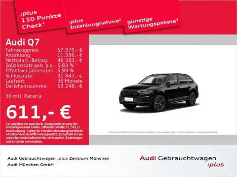 Annonce AUDI Q7 Hybride 2021 d'occasion 