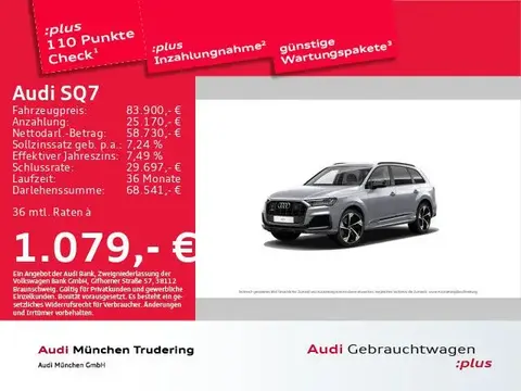 Annonce AUDI SQ7 Essence 2021 d'occasion 