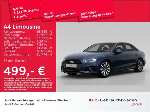 Annonce AUDI A4 Essence 2023 d'occasion 