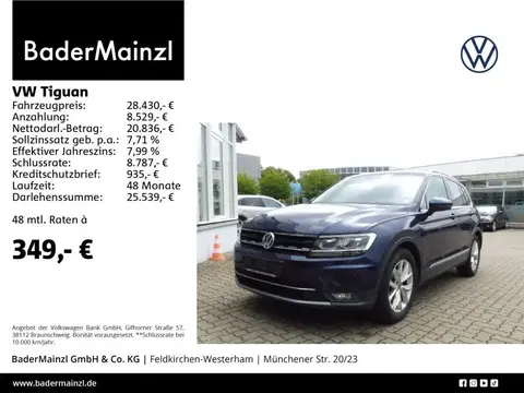 Annonce VOLKSWAGEN TIGUAN Diesel 2020 d'occasion 