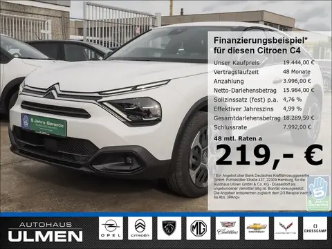 Annonce CITROEN C4 Essence 2022 d'occasion 