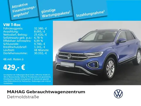 Annonce VOLKSWAGEN T-ROC Diesel 2023 d'occasion 