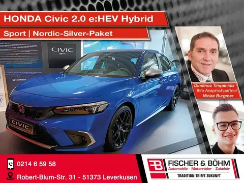 Annonce HONDA CIVIC Hybride 2024 d'occasion 