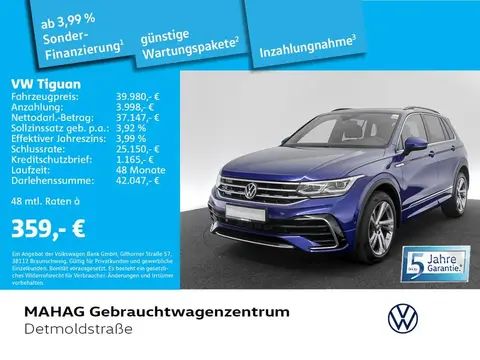 Annonce VOLKSWAGEN TIGUAN Diesel 2022 d'occasion 