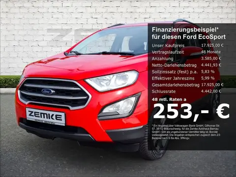 Annonce FORD ECOSPORT Essence 2020 d'occasion 