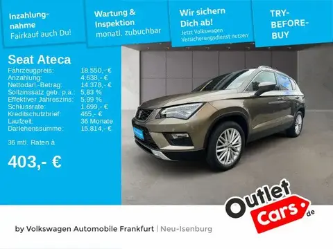 Annonce SEAT ATECA Essence 2017 d'occasion 