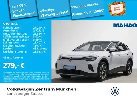 Annonce VOLKSWAGEN ID.4 Non renseigné 2021 d'occasion 