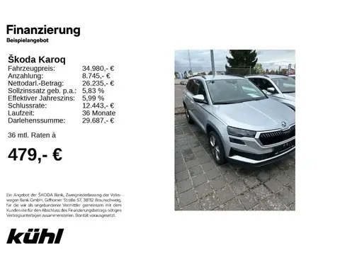 Annonce SKODA KAROQ Diesel 2024 d'occasion 