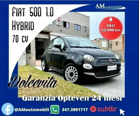 Used FIAT 500 Hybrid 2021 Ad 