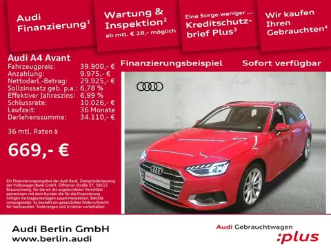 Annonce AUDI A4 Essence 2024 d'occasion 