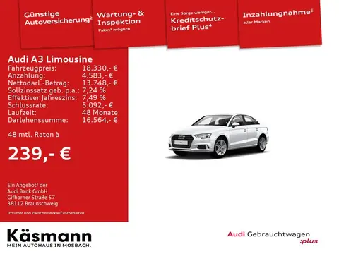 Used AUDI A3 Petrol 2018 Ad 