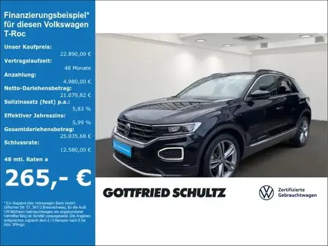 Annonce VOLKSWAGEN T-ROC Diesel 2021 d'occasion 