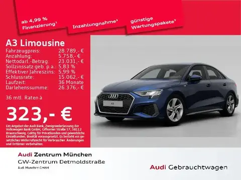 Annonce AUDI A3 Essence 2022 d'occasion Allemagne