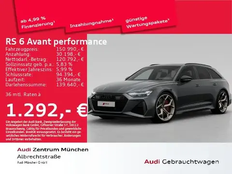 Annonce AUDI RS6 Essence 2024 d'occasion 