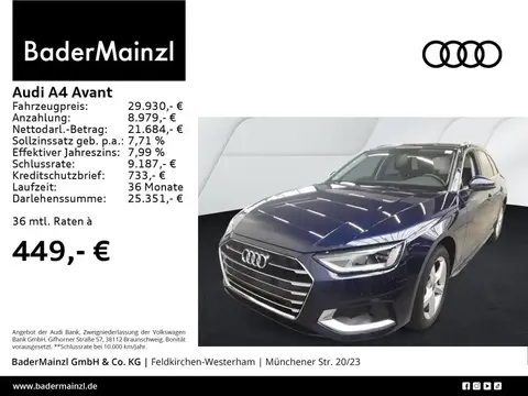 Annonce AUDI A4 Diesel 2022 d'occasion 