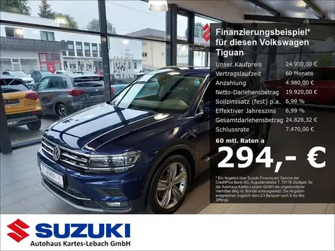 Annonce VOLKSWAGEN TIGUAN Diesel 2019 d'occasion 