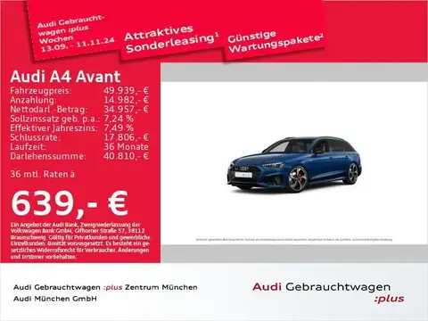 Annonce AUDI A4 Essence 2024 d'occasion 