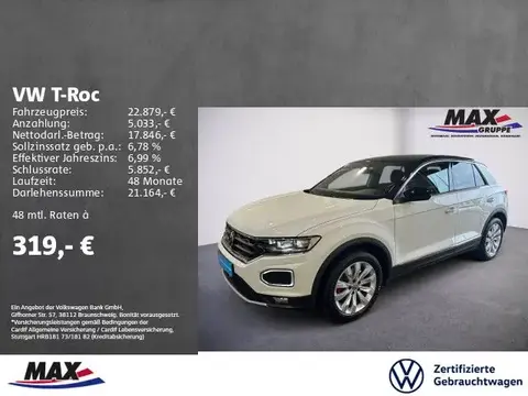 Annonce VOLKSWAGEN T-ROC Essence 2019 d'occasion 