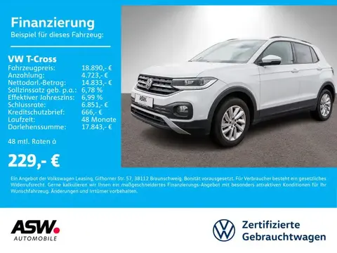 Annonce VOLKSWAGEN T-CROSS Essence 2020 d'occasion 