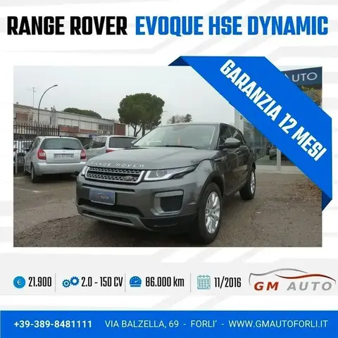 Used LAND ROVER RANGE ROVER EVOQUE Diesel 2016 Ad 