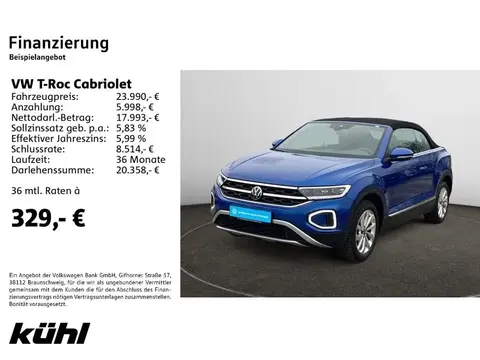 Annonce VOLKSWAGEN T-ROC Essence 2023 d'occasion 