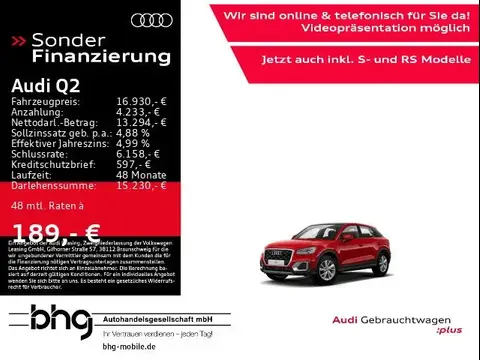 Annonce AUDI Q2 Essence 2017 d'occasion 