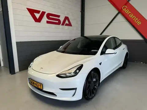 Used TESLA MODEL 3 Electric 2021 Ad 