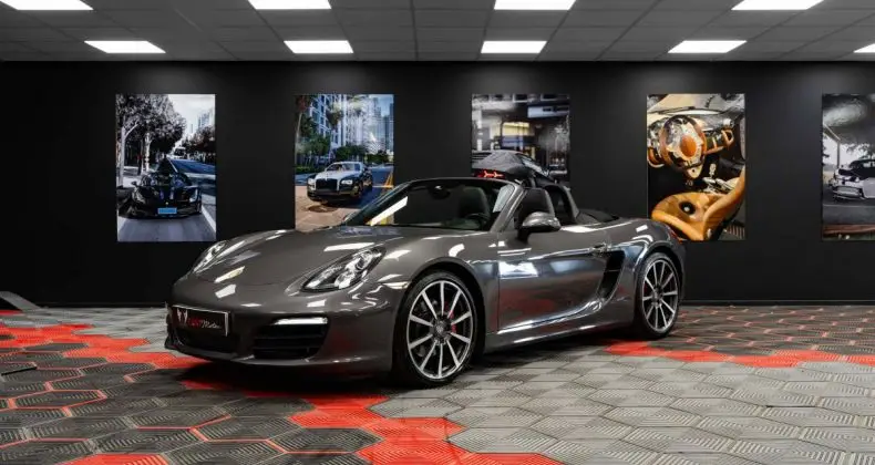 Photo 1 : Porsche Boxster 2015 Petrol