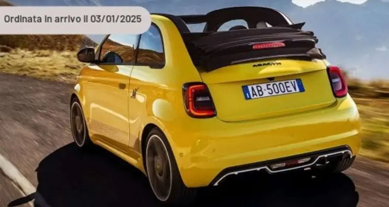 Photo 1 : Abarth 500 2024 Electric