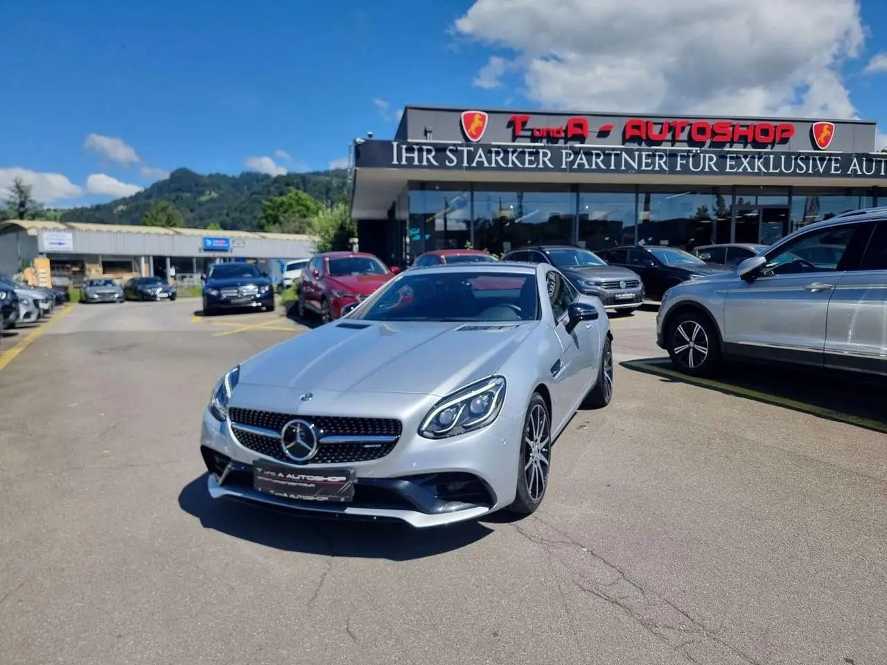 Photo 1 : Mercedes-benz Classe Slc 2016 Essence