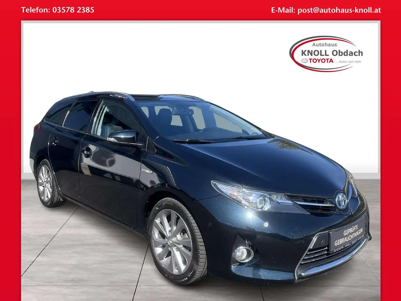 Photo 1 : Toyota Auris 2015 Hybrid