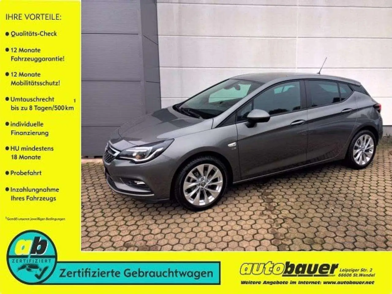 Photo 1 : Opel Astra 2019 Essence