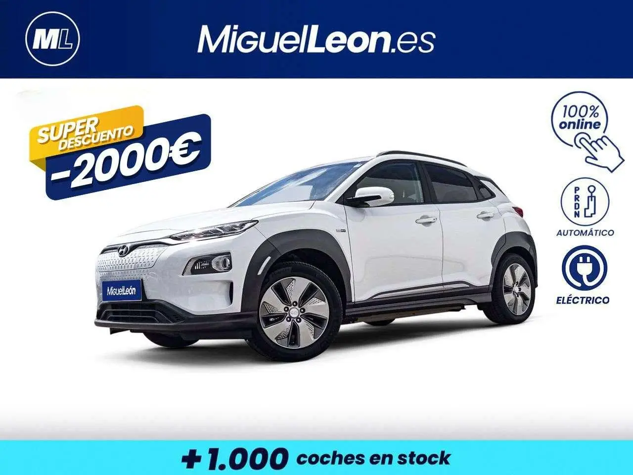 Photo 1 : Hyundai Kona 2020 Électrique