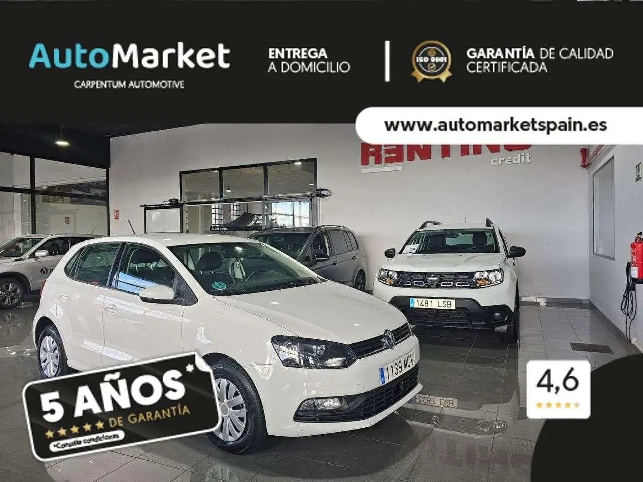 Photo 1 : Volkswagen Polo 2016 Petrol