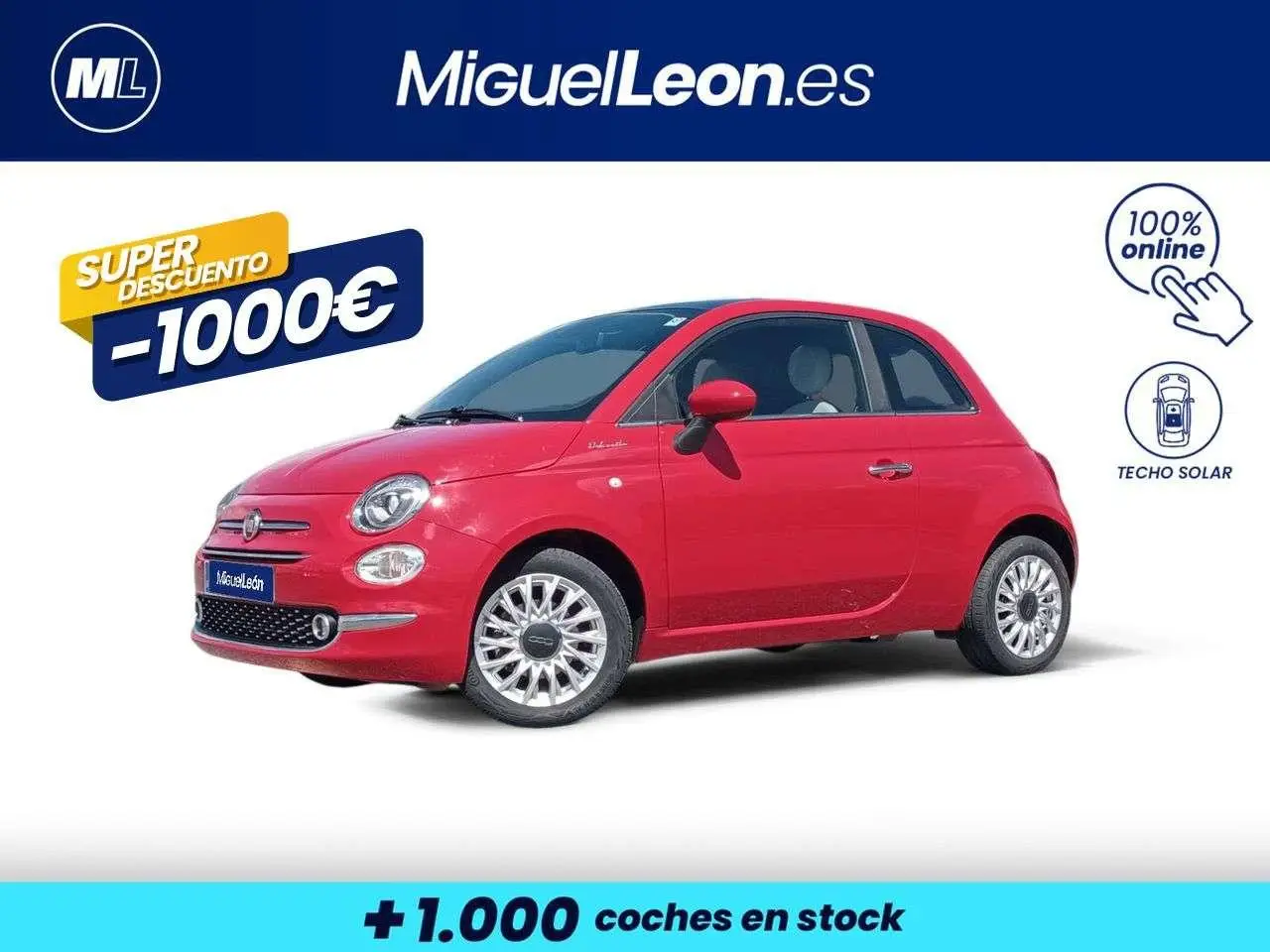 Photo 1 : Fiat 500 2021 Hybride