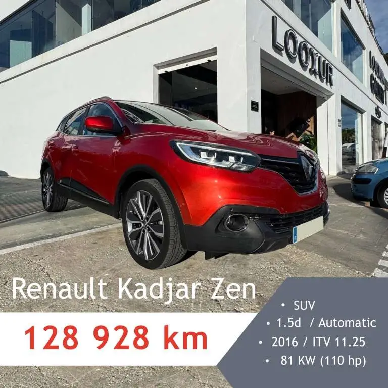 Photo 1 : Renault Kadjar 2016 Diesel