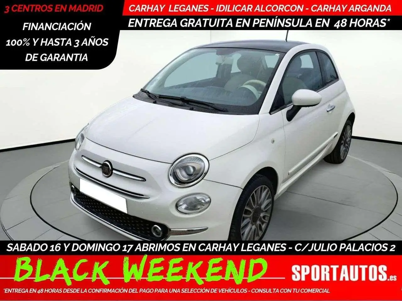 Photo 1 : Fiat 500c 2017 Essence