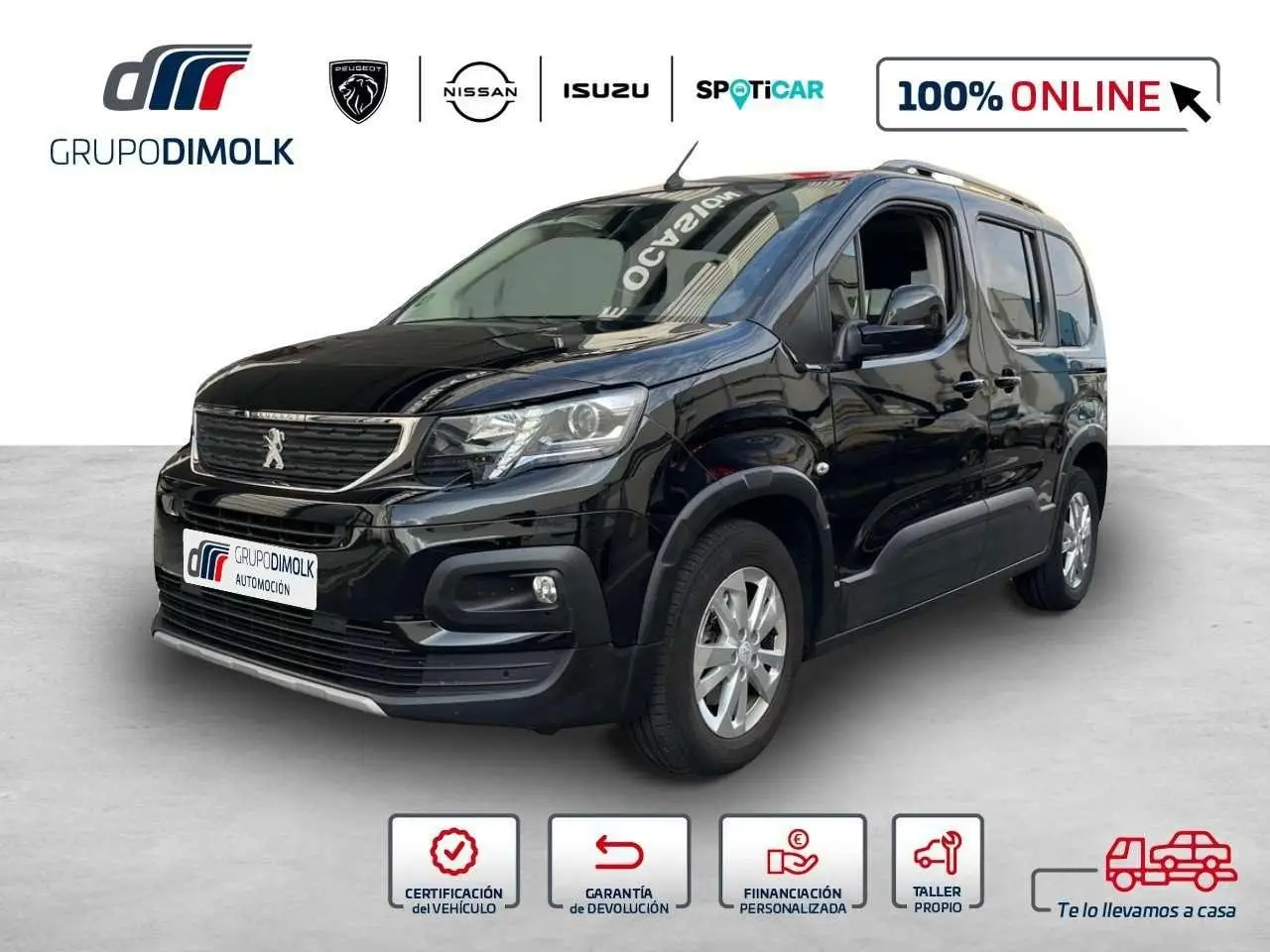 Photo 1 : Peugeot Rifter 2019 Diesel