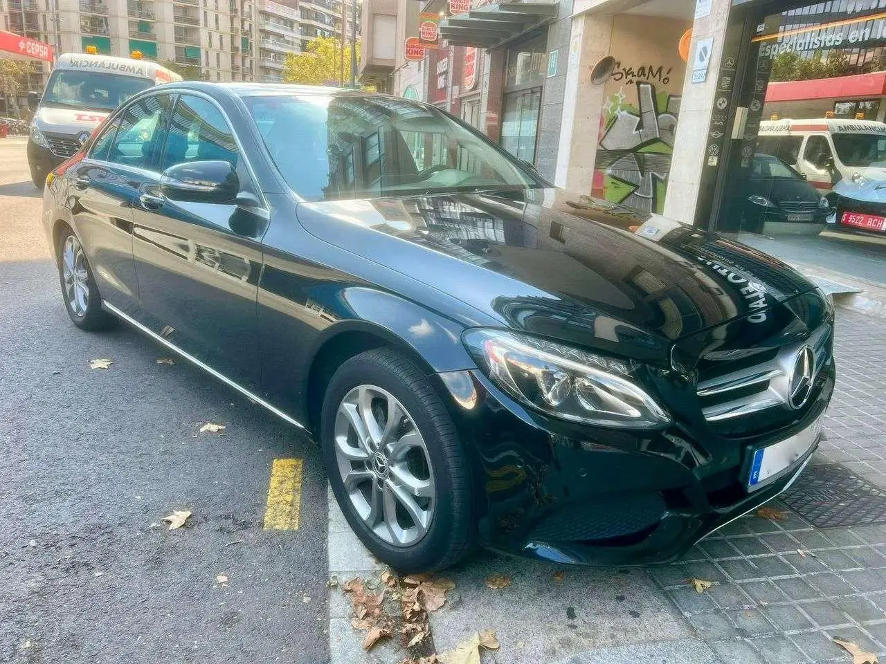 Photo 1 : Mercedes-benz Classe C 2016 Essence