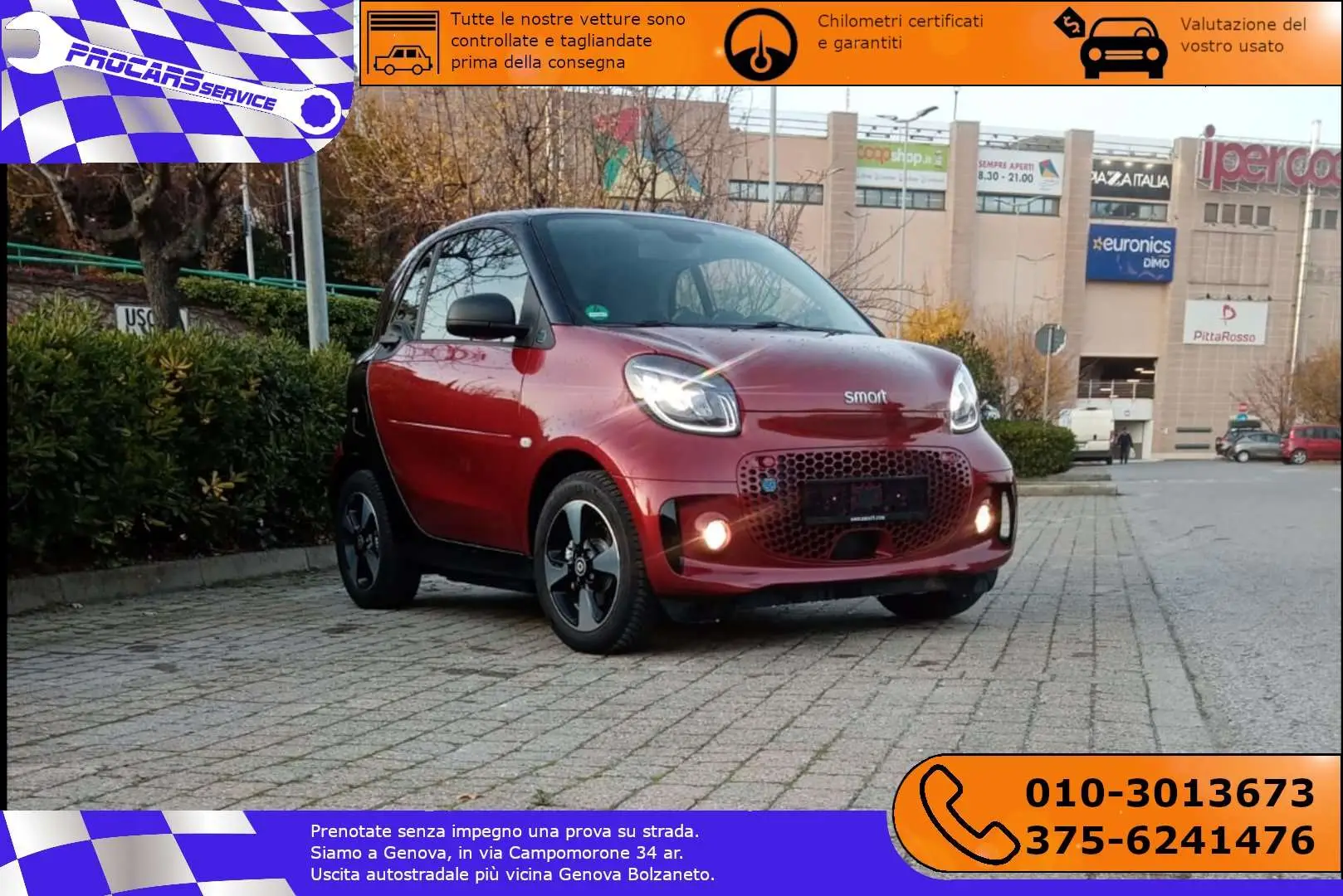 Photo 1 : Smart Fortwo 2020 Electric