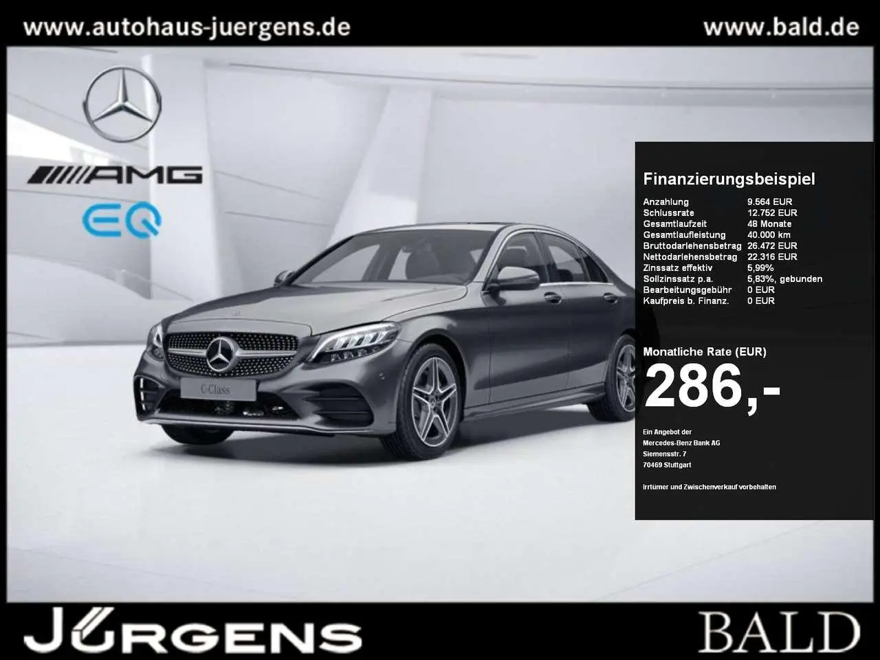 Photo 1 : Mercedes-benz Classe C 2020 Essence