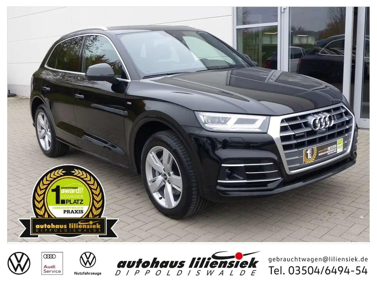 Photo 1 : Audi Q5 2021 Hybride