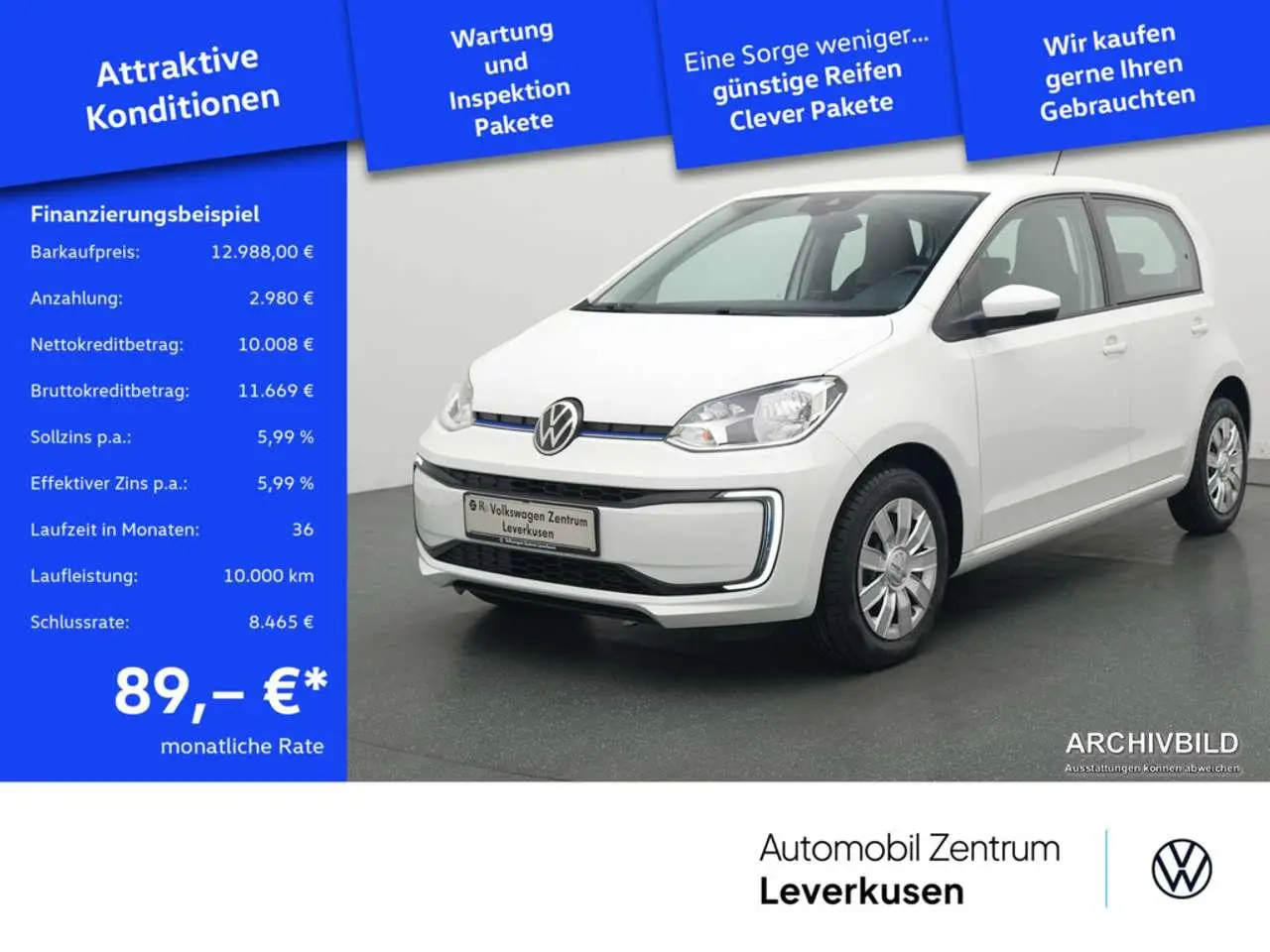 Photo 1 : Volkswagen Up! 2021 Electric