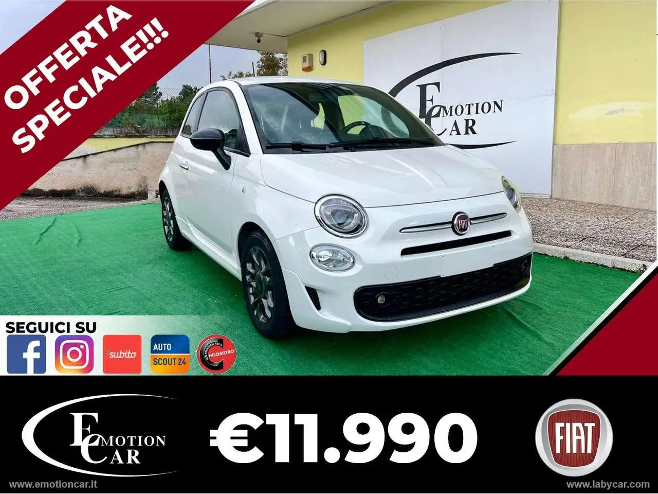 Photo 1 : Fiat 500 2021 Hybrid