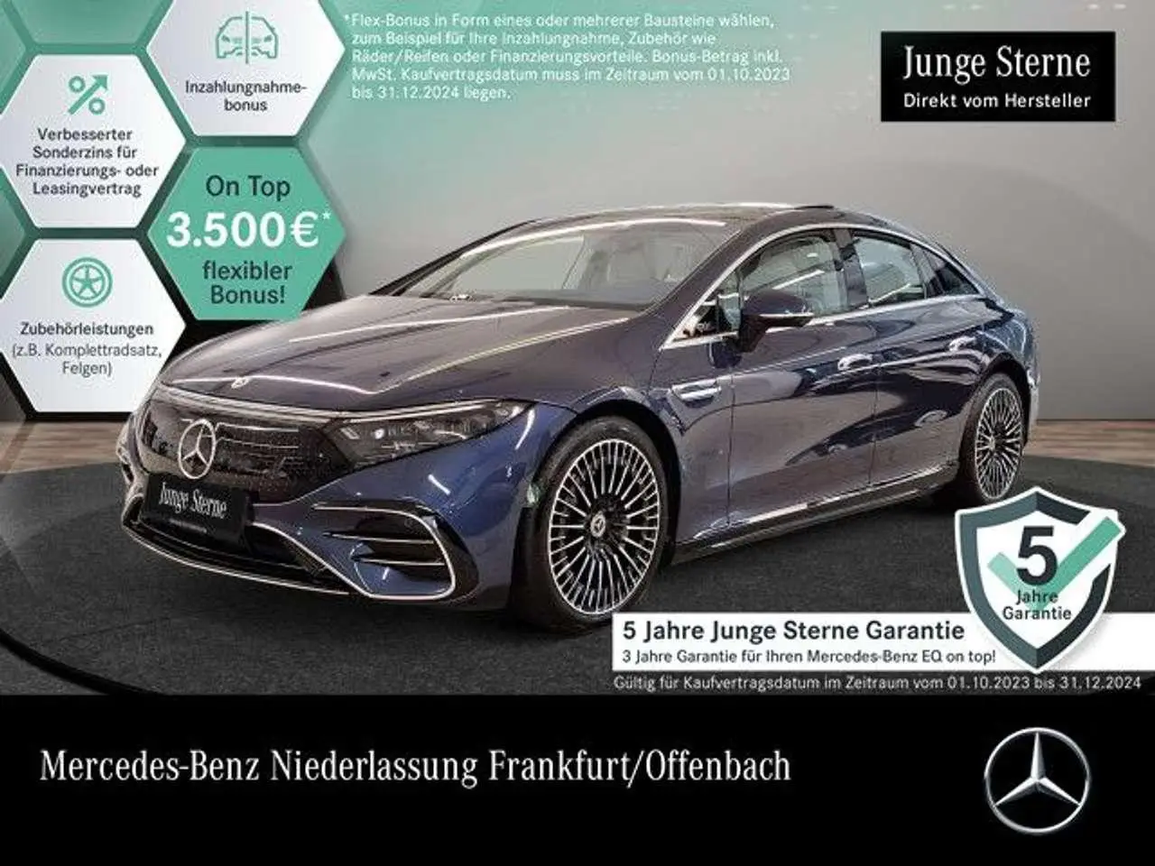 Photo 1 : Mercedes-benz Eqs 2022 Electric