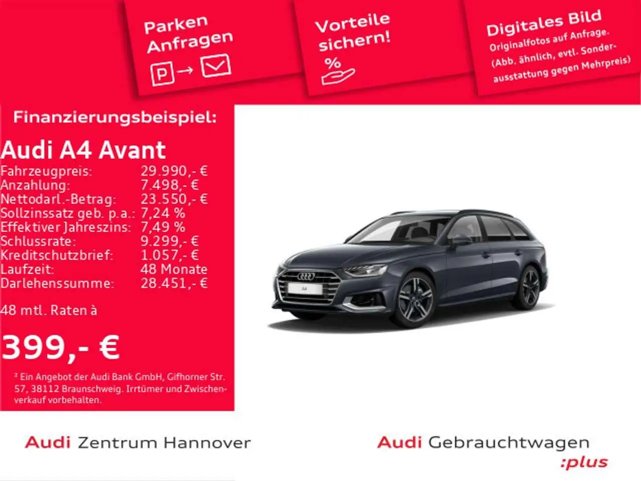 Photo 1 : Audi A4 2020 Diesel