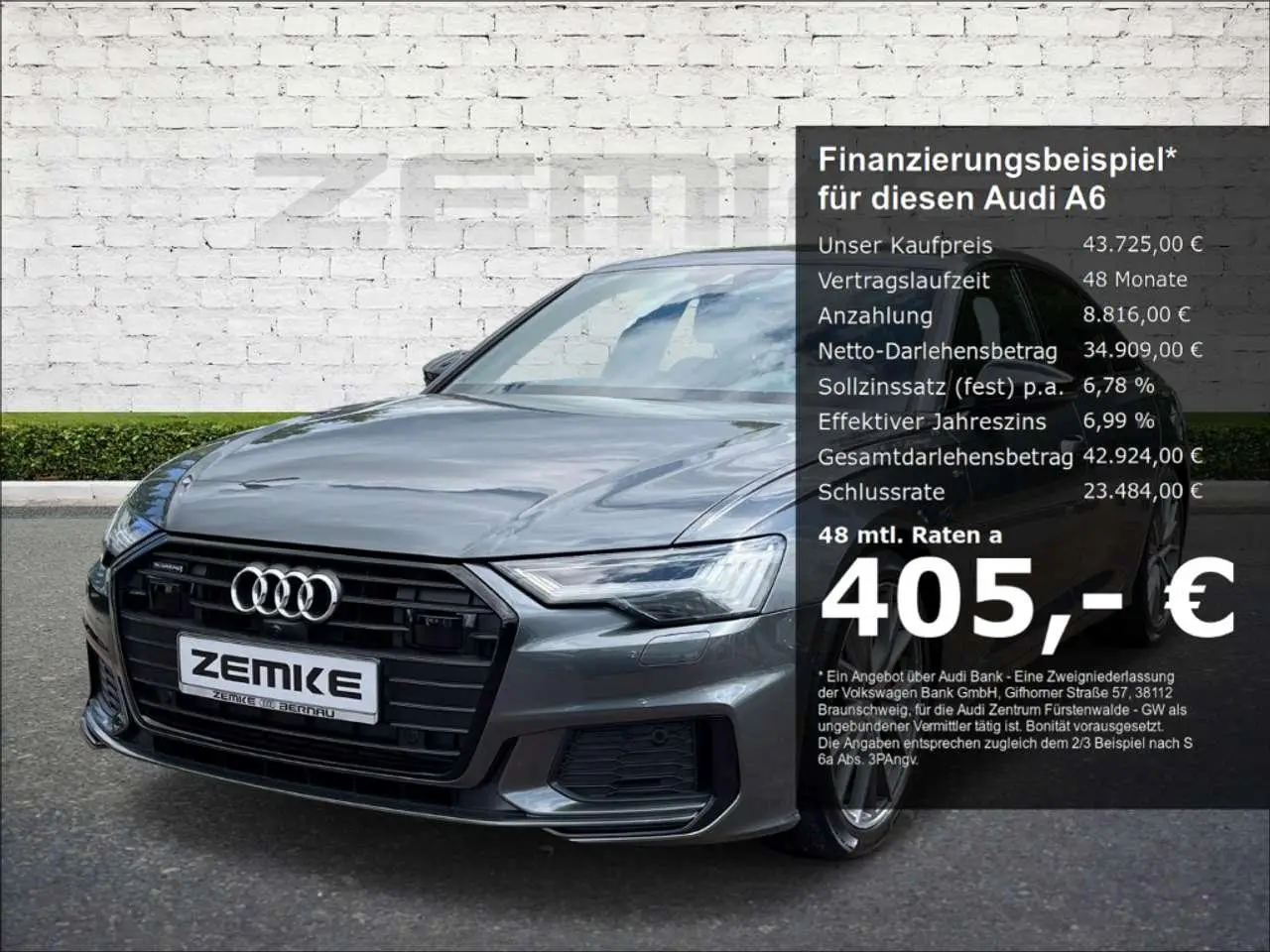 Photo 1 : Audi A6 2021 Hybride