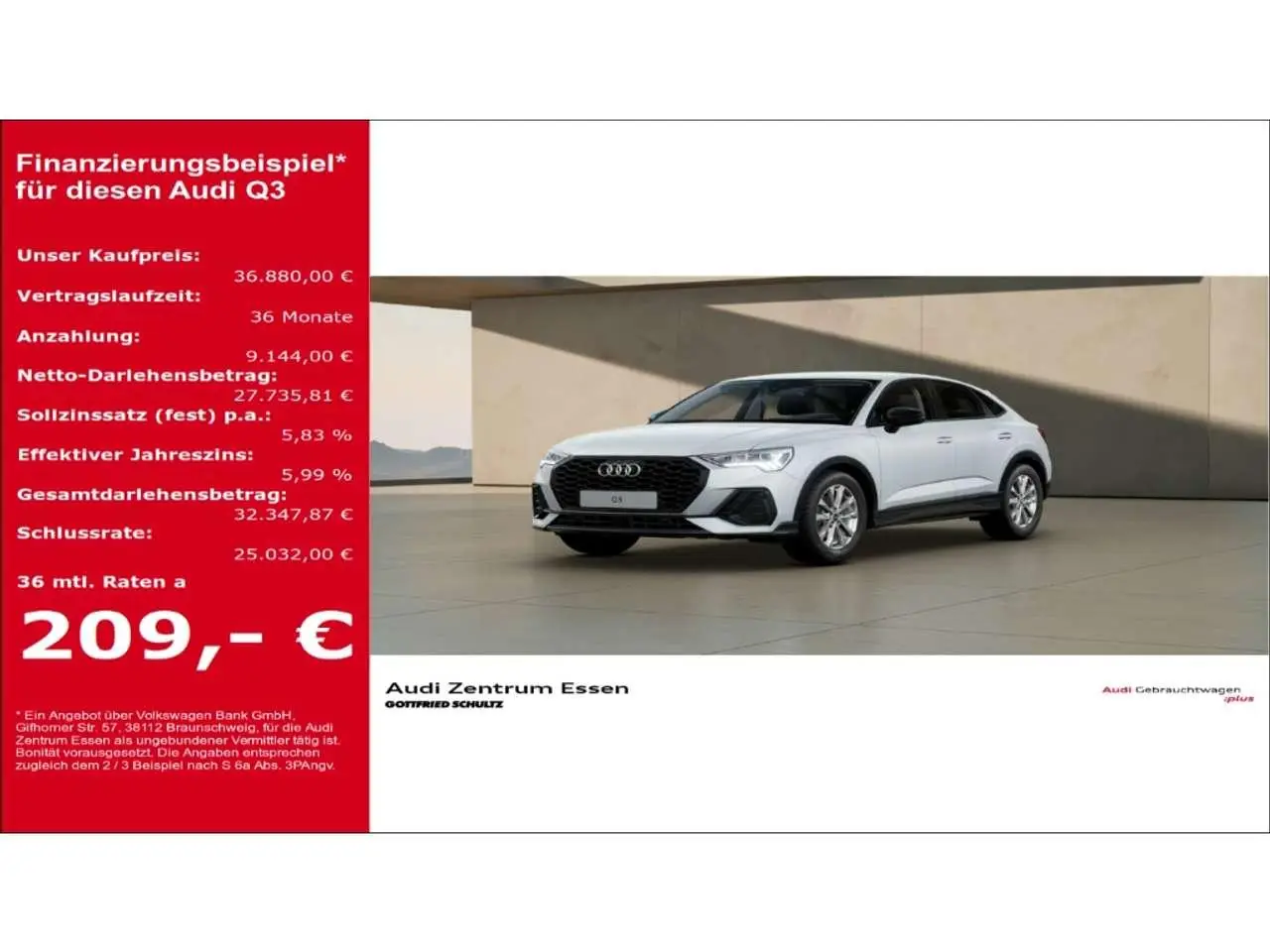 Photo 1 : Audi Q3 2023 Petrol